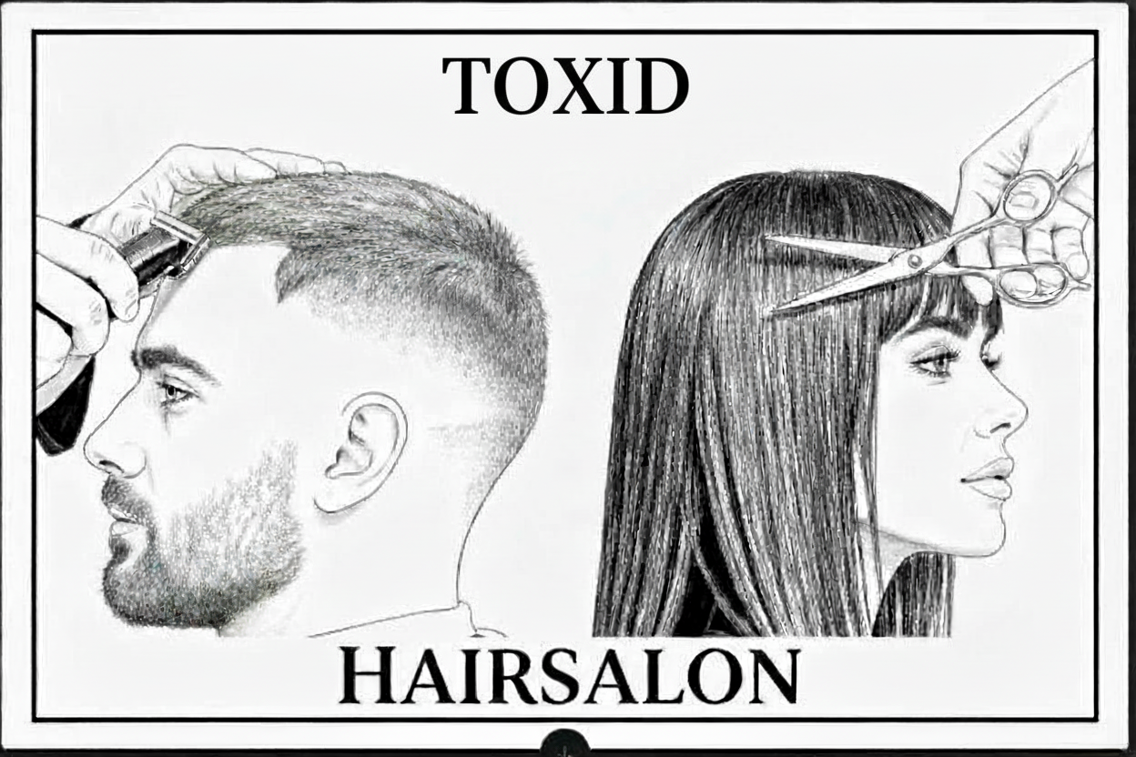 TOXID HAIRSALON Banner